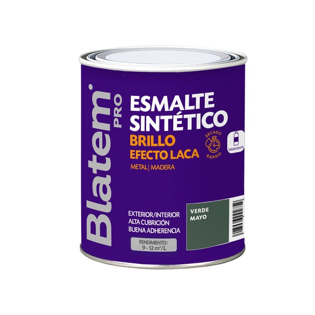 ESMALTE SINTETICO BRILLANTE 750ML VERDE MAYO