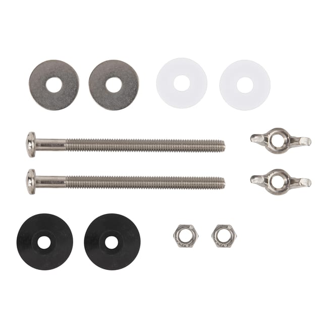 JUEGO DE TORNILLOS PARA CISTERNA-INODORO INOX - 1