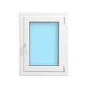 VENTANA ALUMINIO OSCILOBATIENTE BLANCA 60x80CM - 1