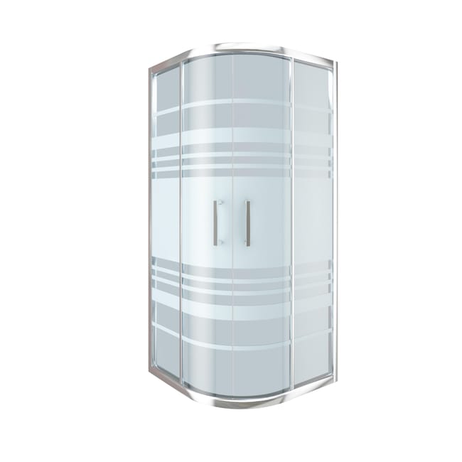 MAMPARA DE DUCHA 1/4 CÍRCULO 80 X 80 CM SHIRA - 1