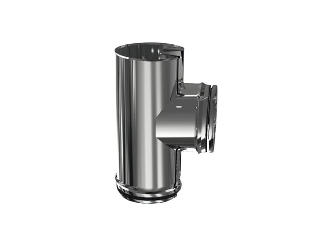 TE INOXIDABLE PARED SIMPLE 200MM