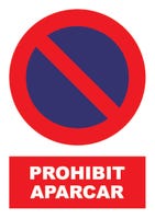 SEÑAL PVC PROHIBIDO APARCAR 1UD - 1