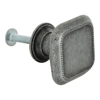 POMO MUEBLE ZAMAK GRIS 30MM - 1