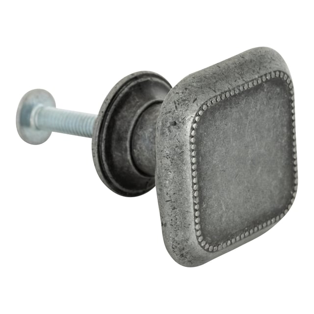 POMO MUEBLE ZAMAK GRIS 30MM