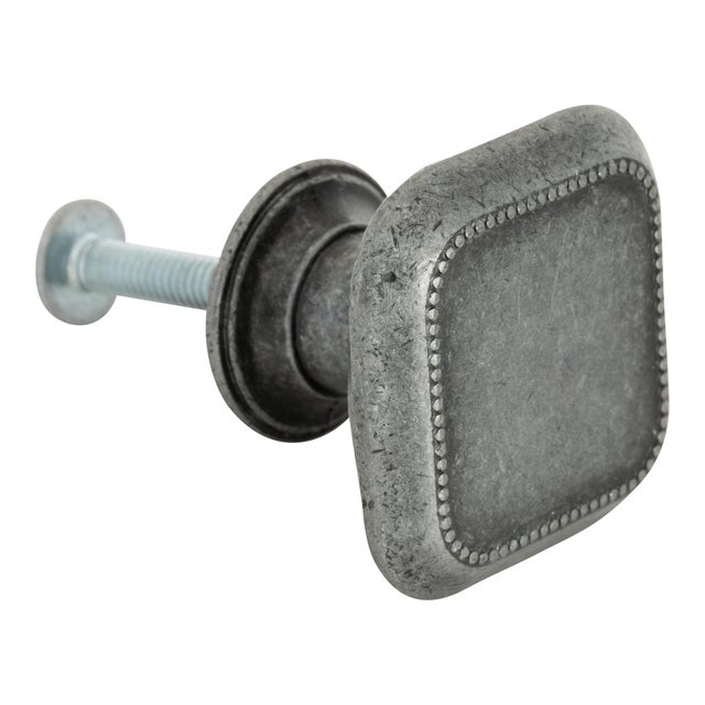 POMO MUEBLE ZAMAK GRIS 30MM
