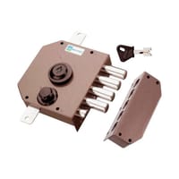 CERRADURA DE SEGURIDAD SOBREPONER 63 MM. 630 CV PINTADA DCHA MOTTURA - 1