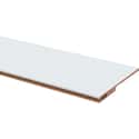 EMBOCADURA EXTENSIBLE 16X1,2 CM. PARA TABIQUE DE 23 CM. LACADA BLANCA - 1
