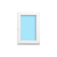 VENTANA PVC OSCILOBATIENTE BLANCA 70X100CM - 1