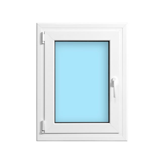 VENTANA ALUMINIO OSCILOBATIENTE BLANCA 60X80CM - 1