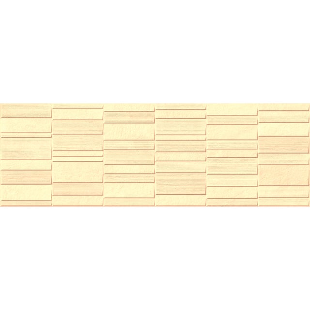 AZULEJO PASTA BLANCA 30X90CM MATER DECOR CREMA