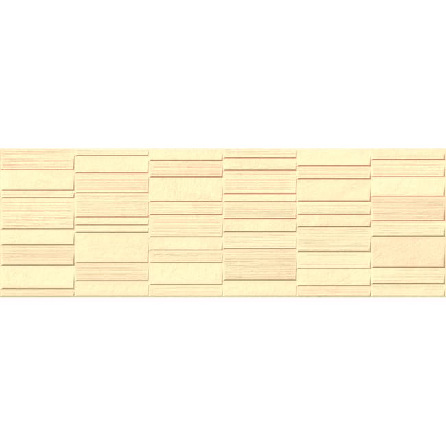 AZULEJO PASTA BLANCA 30X90CM MATER DECOR CREMA - 1