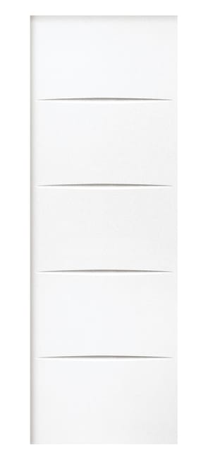 PANEL PUERTA ACORAZADA CARA INTERIOR LACADO BLANCO LU5 - 1
