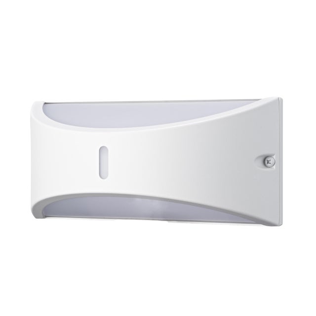 APLIQUE DE PARED LED EXTERIOR 10W BLANCO IP54 CENTA
