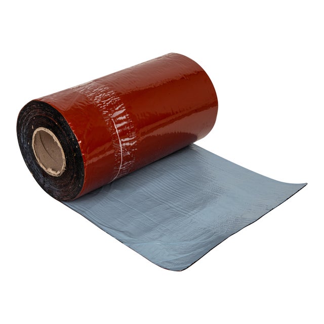BANDA AUTOADHESIVA BETÚN ELASTÓMERO RAPID BRIC ROJO 30 CM 12 M