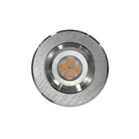 ARO DE EMPOTRAR ALUMINIO Ø 84MM BASCULANTE CROMO - 1