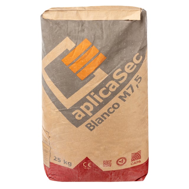 MORTERO SECO M7,5 APLICASEC 25 KG ALBERO