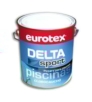 PINTURA PISCINA AL CLOROCAUCHO DELTA 4L AZUL - 1
