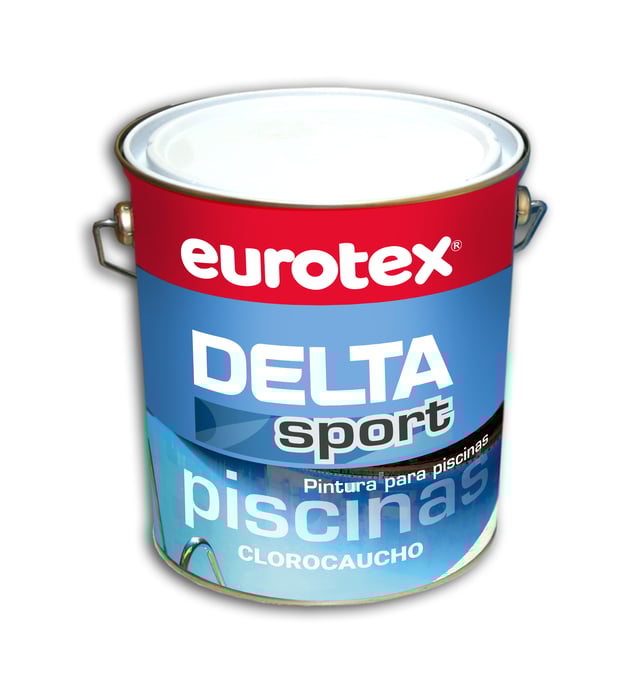 PINTURA PISCINA AL CLOROCAUCHO DELTA 4L AZUL