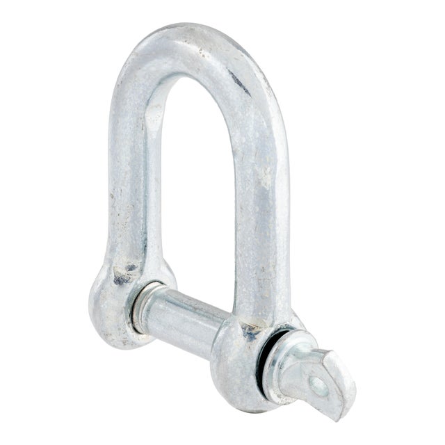 GRILLETE RECTO CON PASADOR GALVANIZADO 12 MM. 2 UDS