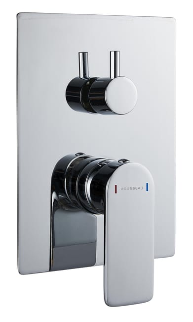 GRIFO MONOMANDO DUCHA EMPOTRADO CUADRADO - 1