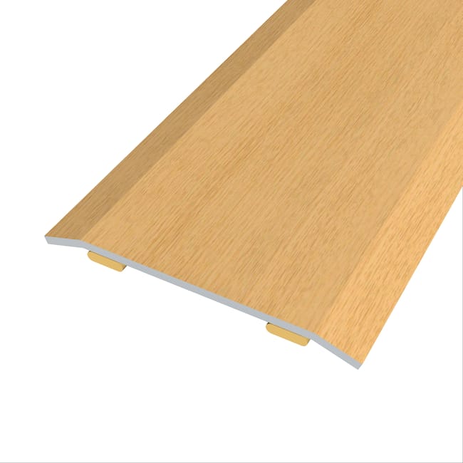 PERFIL DE TRANSICION ADHESIVO ACERO ROBLE RUSTICO 83CM - 1