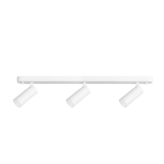 FOCO 3 LUCES LOGOS 3X3.7W BLANCO LUZ CALIDA
