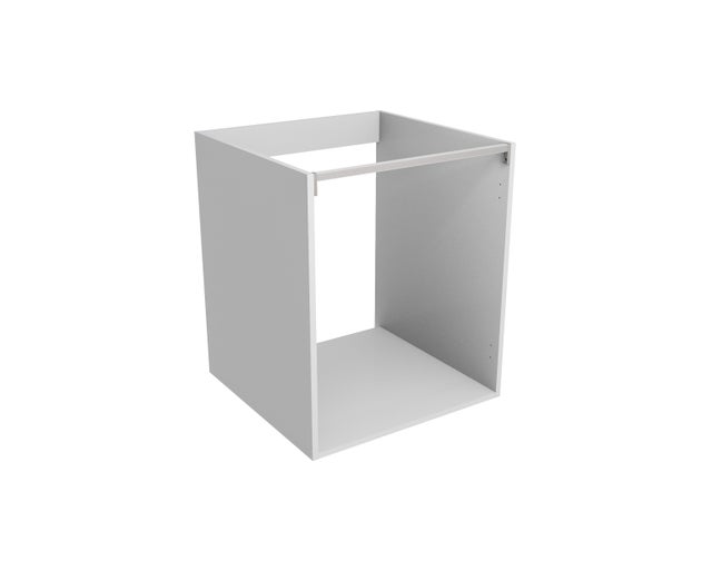 MÓDULO COCINA BLANCO BAJO FREGADERO HIDRÓFUGO 80X60X58CM