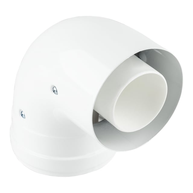 CODO 87º  ALUMINIO Ø60-100MM MACHO-HEMBRA CONDENSACIÓN
