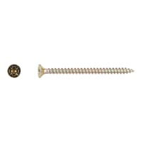 TORNILLOS TIRAFONDO PARA MADERA BICROMATADOS 3,5X50MM. 200UDS - 1