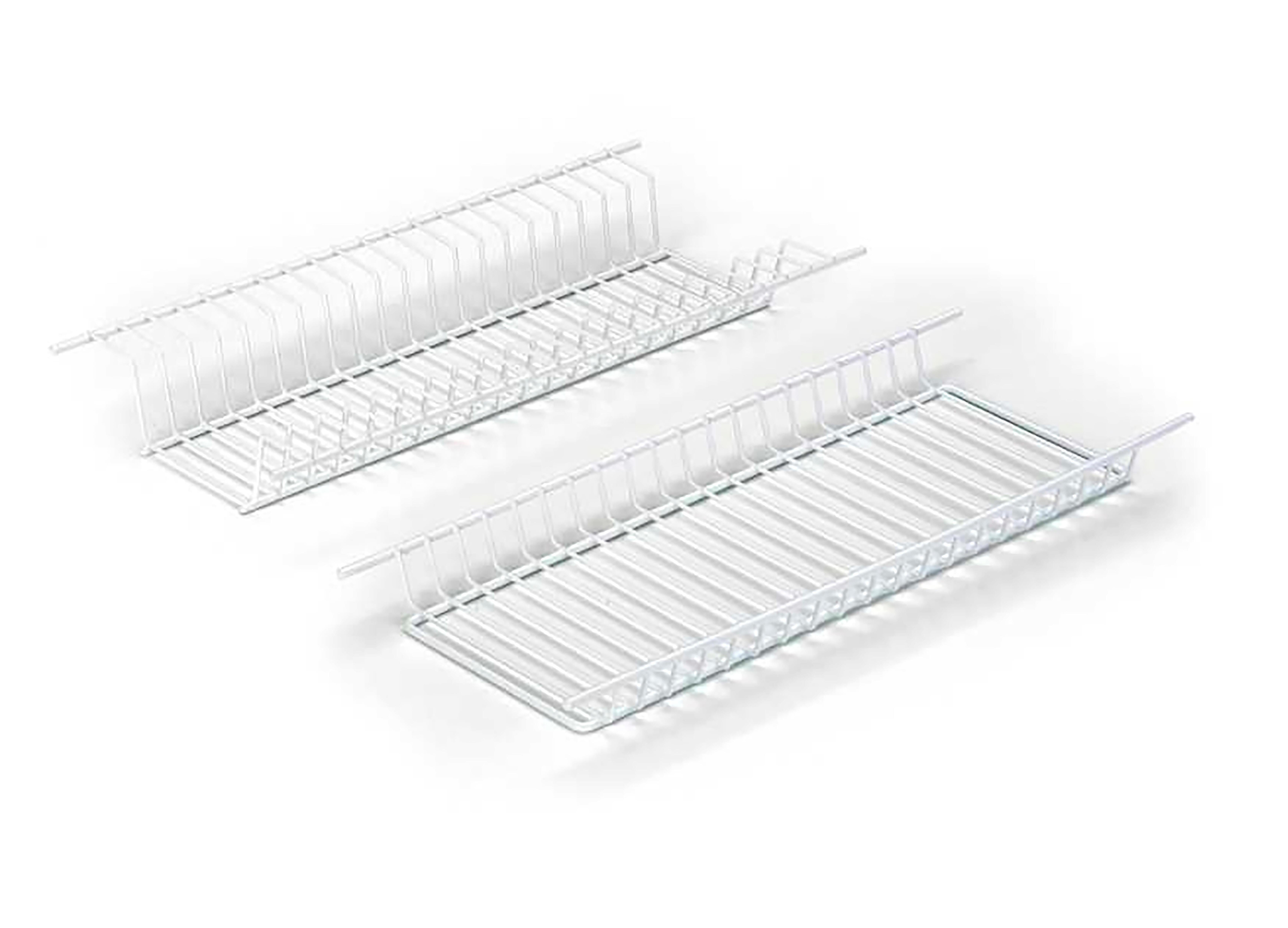 Escurreplatos Plegable En Plata De Metal Cromado | Leroy Merlin