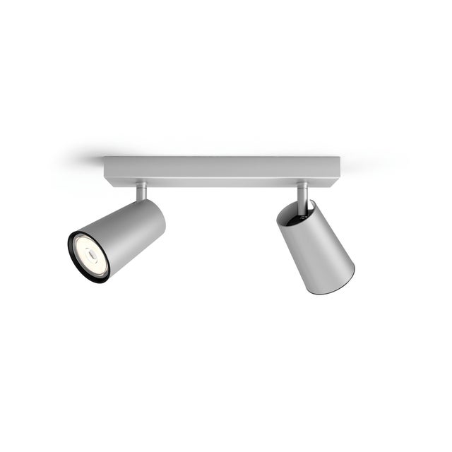 FOCO 2 LUZ PAISLEY GU10 ALU