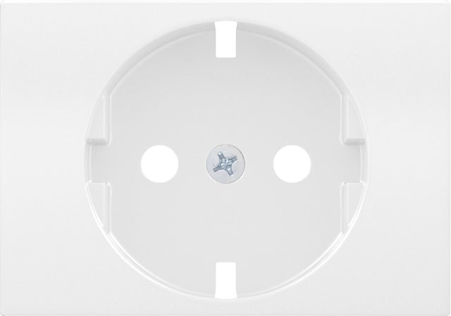 TAPA SCHUKO SERIE CORAL BLANCO