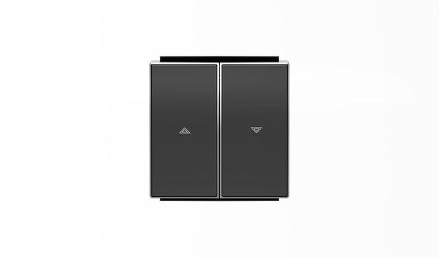 TECLA INTERRUP PERSIANAS SERIE SKY NEGRO