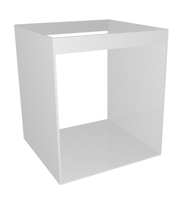 MÓDULO COCINA BLANCO BAJO FREGADERO 70X90X58CM