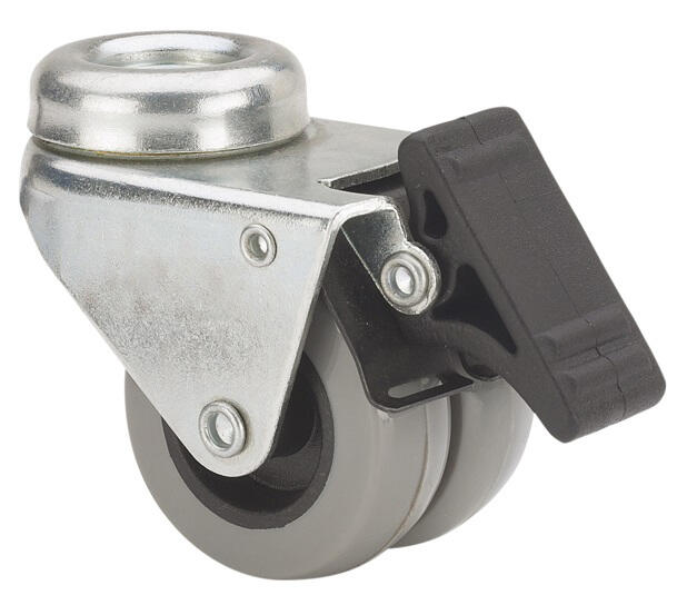 RUEDA 50MM GOMA. HASTA 80KG. LLANTA ACERO