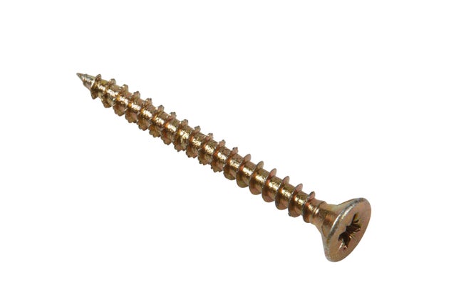 TORNILLOS TIRAFONDO PARA MADERA BICROMATADOS 6X100MM. 100UDS