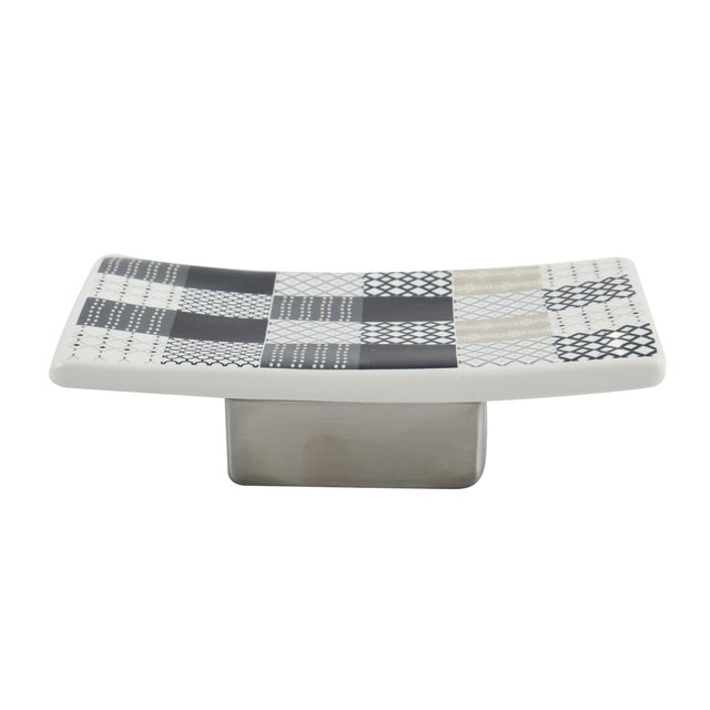 JABONERA LAVABO GRIS AZUL