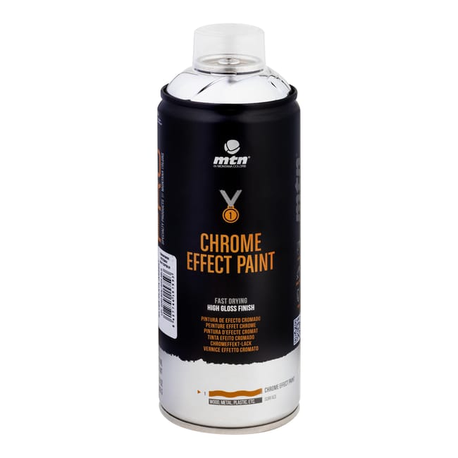 ESPRAY EFECTO METALICO 400ML PLATA - 1