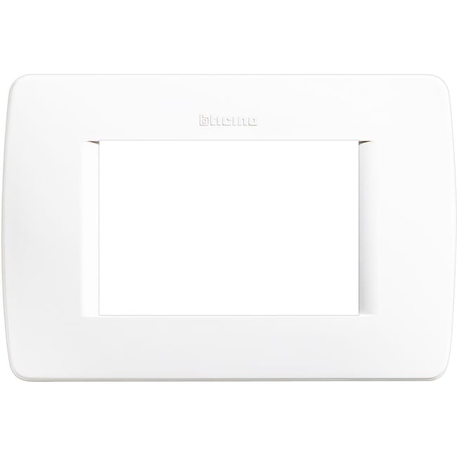 MARCO 3 MODULOS CAJA RECTANGULAR MATIX BLANCO - 1