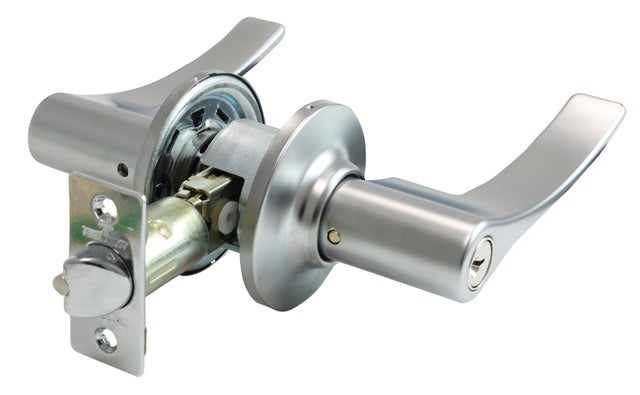 POMO PARA PUERTA DE ENTRADA  CON LLAVE CROMO 3B00 TESA