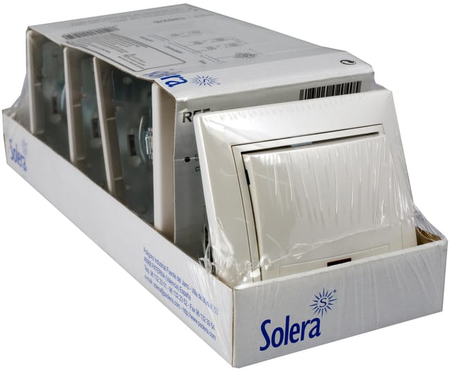 5 CONMUTADORES SERIE EUROPA BLANCO - 1