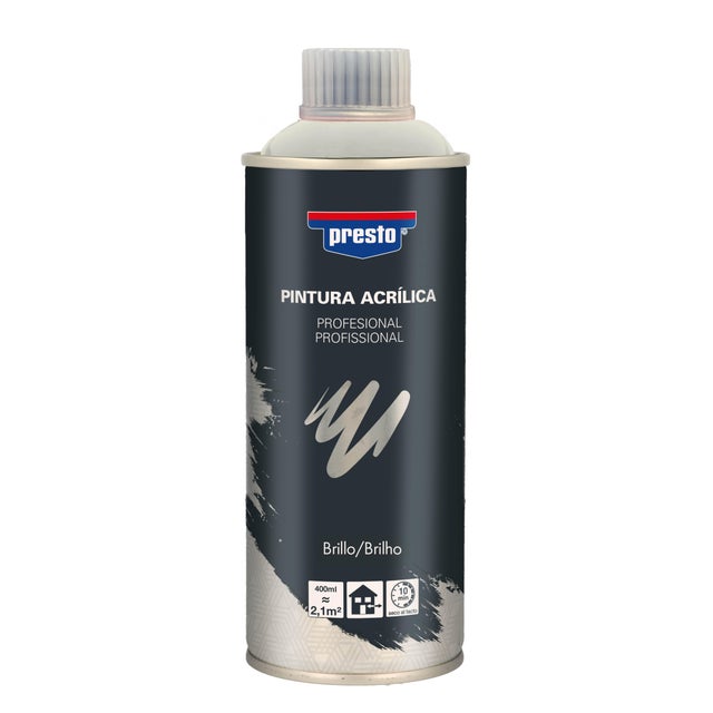 ESPRAY PINTURA SATINADA 400ML BLANCO TRAFICO