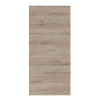 PUERTA PARA MUEBLE DE COCINA LUGO ROBLE CLARO MATE AGLOMERADO 130X60CM - 1