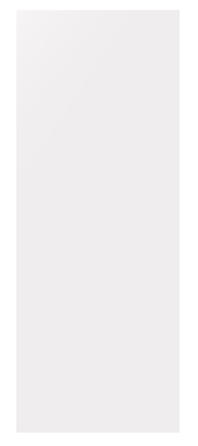 COSTADO PARA MUEBLE DE COCINA TOLEDO BLANCO BRILLANTE AGLOMERADO 90X35CM