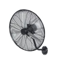 VENTILADOR INDUSTRIAL DE PARED 50CM 120W NEGRO - 1