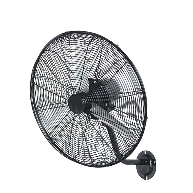 VENTILADOR INDUSTRIAL DE PARED 50CM 120W NEGRO - 1