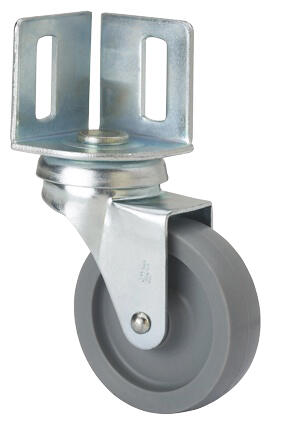 RUEDA 40MM POLIPROPILENO. HASTA 22KG. LLANTA METAL