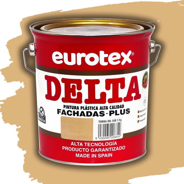 REVESTIMIENTO FACHADAS DELTA PLUS  5KG TIERRA DEL SUR