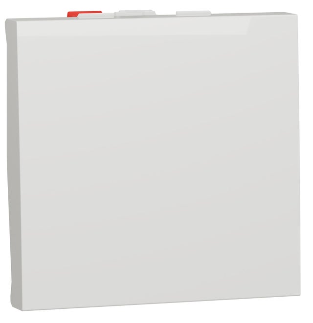 CONMUTADOR ANCHO SERIE NEW UNICA BLANCO