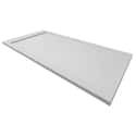 PLATO DE DUCHA RESINA VALVULA OCULTA RECTANGULAR BLANCO 80X140X3CM - 2